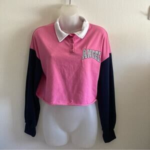 Crop sweatshirt favorite pull over top new without tag